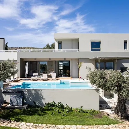 Rizes Villa, Jacuzzi & Pool Amid Olive Trees Agia Triada