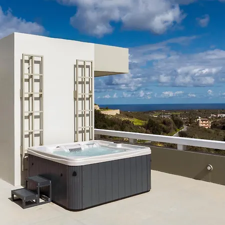 Rizes Villa, Jacuzzi & Pool Amid Olive Trees *